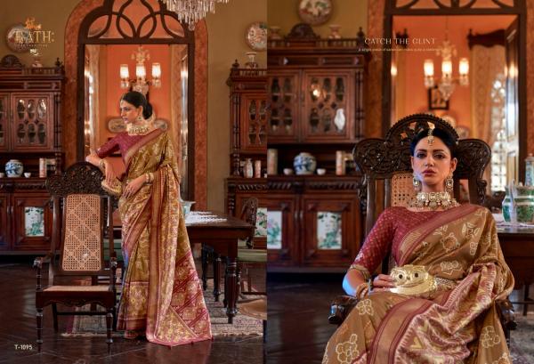 Rath Rang Mahal 1090 To 1099 Designer Tusar Silk Saree Collection